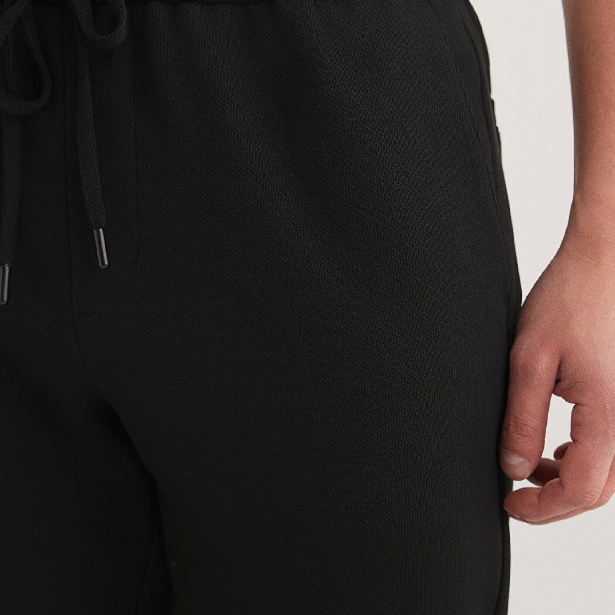 Mavi Siyah Örme Pantolon 0010460-900