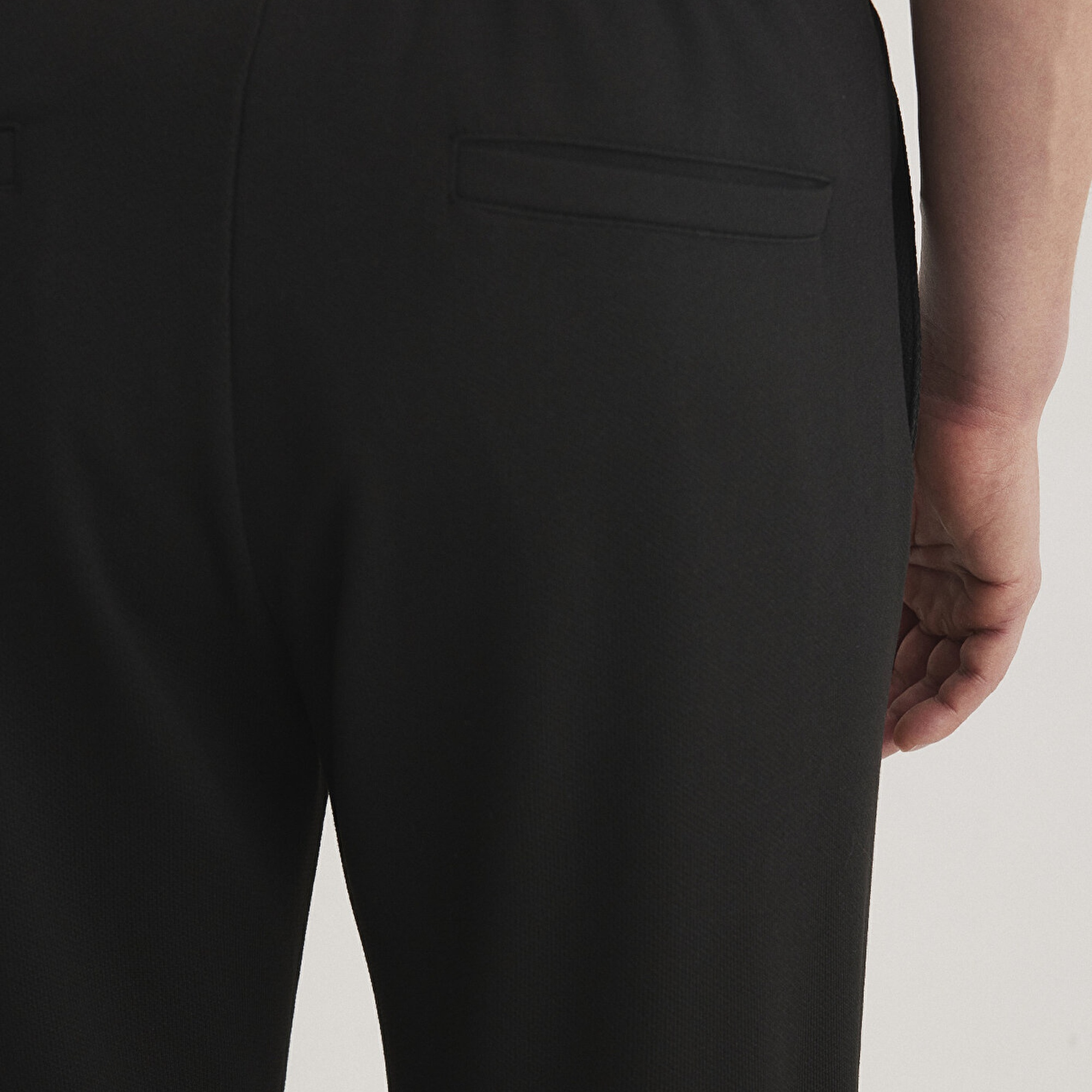 Mavi Siyah Örme Pantolon 0010460-900