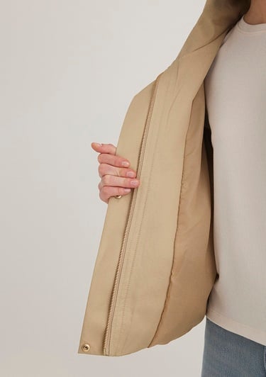  Mavi Bej Ceket Oversize / Geniş Kesim 1110647-35565