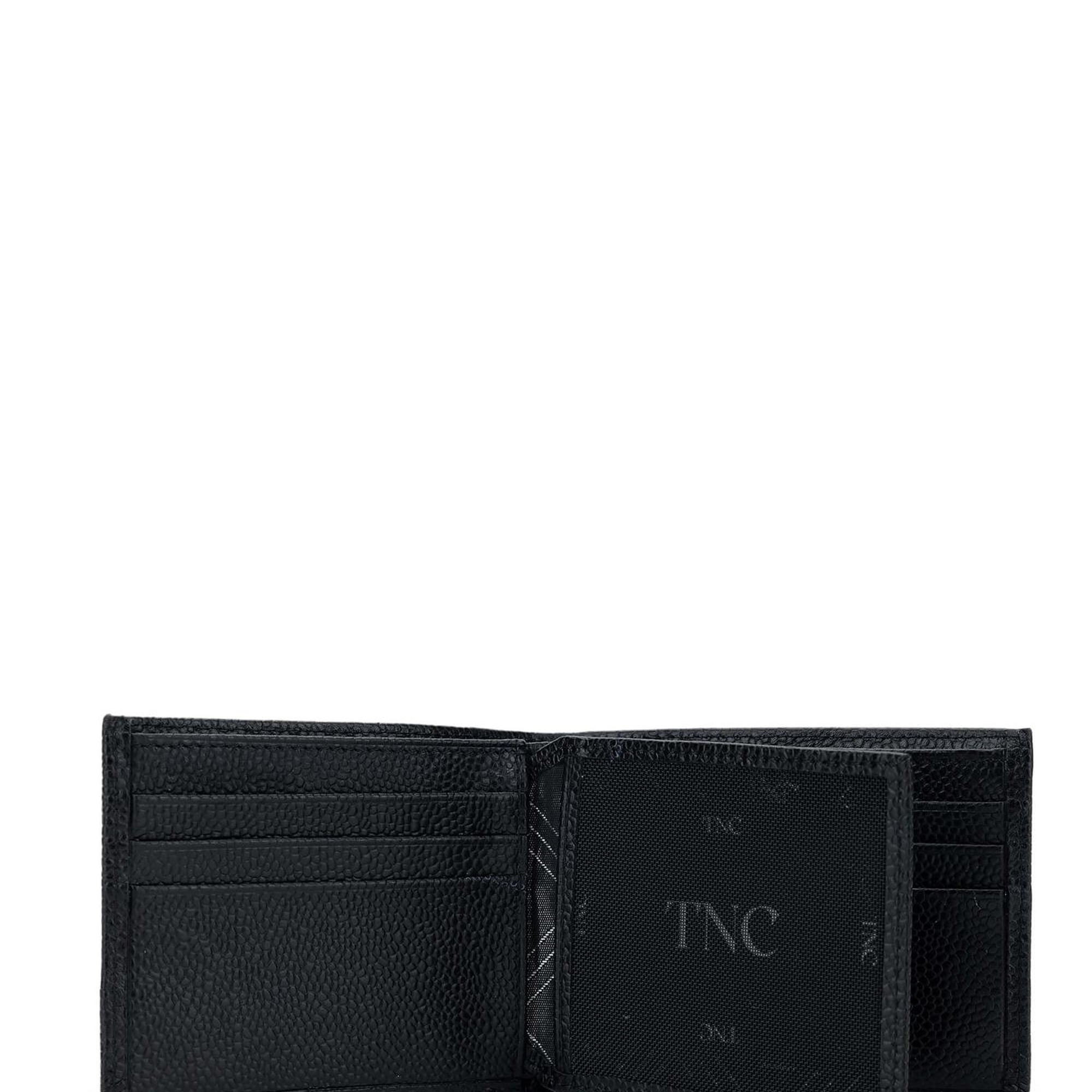 Tamer Tanca Erkek Hakiki Deri Siyah Havyar Cüzdan Cuzdan