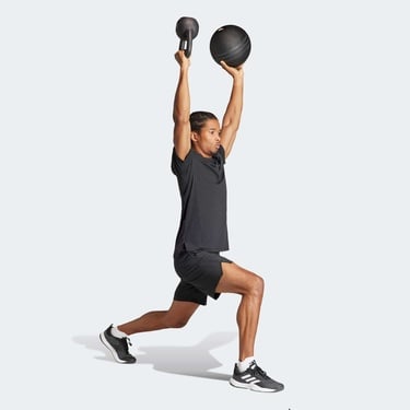  adidas Erkek Siyah Antrenman T-Shirt