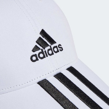  adidas 3-Stripes Cotton Twill Baseball Unisex Beyaz Şapka