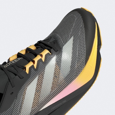  adidas Adizero Boston 12 Erkek Siyah Koşu Ayakkabısı