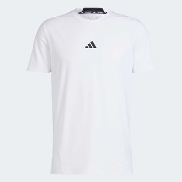  adidas Erkek Beyaz Antrenman T-Shirt
