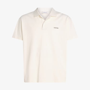  Calvin Klein Calvin Klein Label Erkek Beyaz Polo