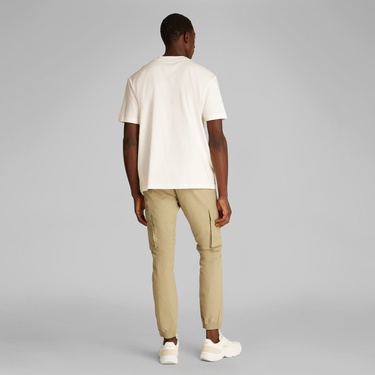  Calvin Klein Monologo Shift Erkek Beyaz T-Shirt