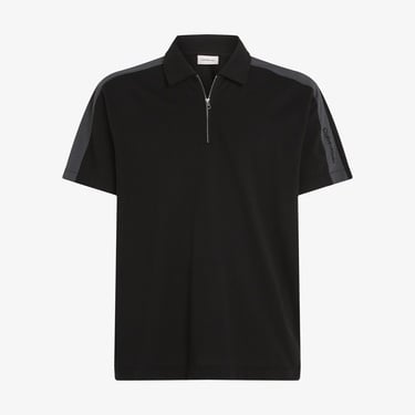  Calvin Klein Logo Tape Erkek Siyah Polo