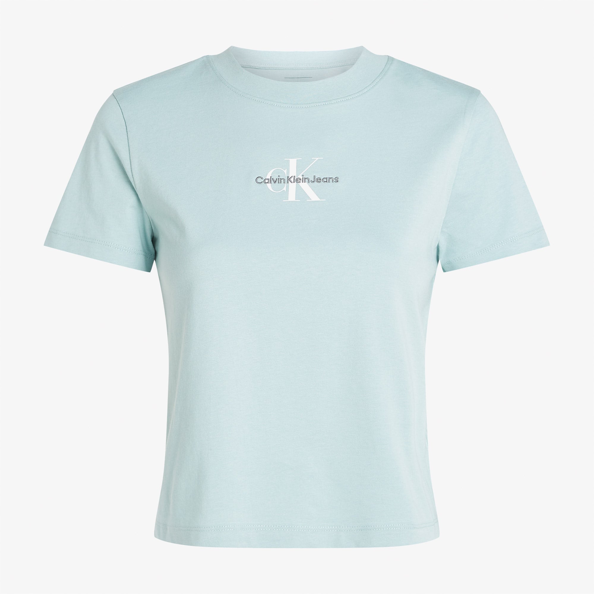 Calvin Klein Monologo Baby Kadın Mavi T-Shirt