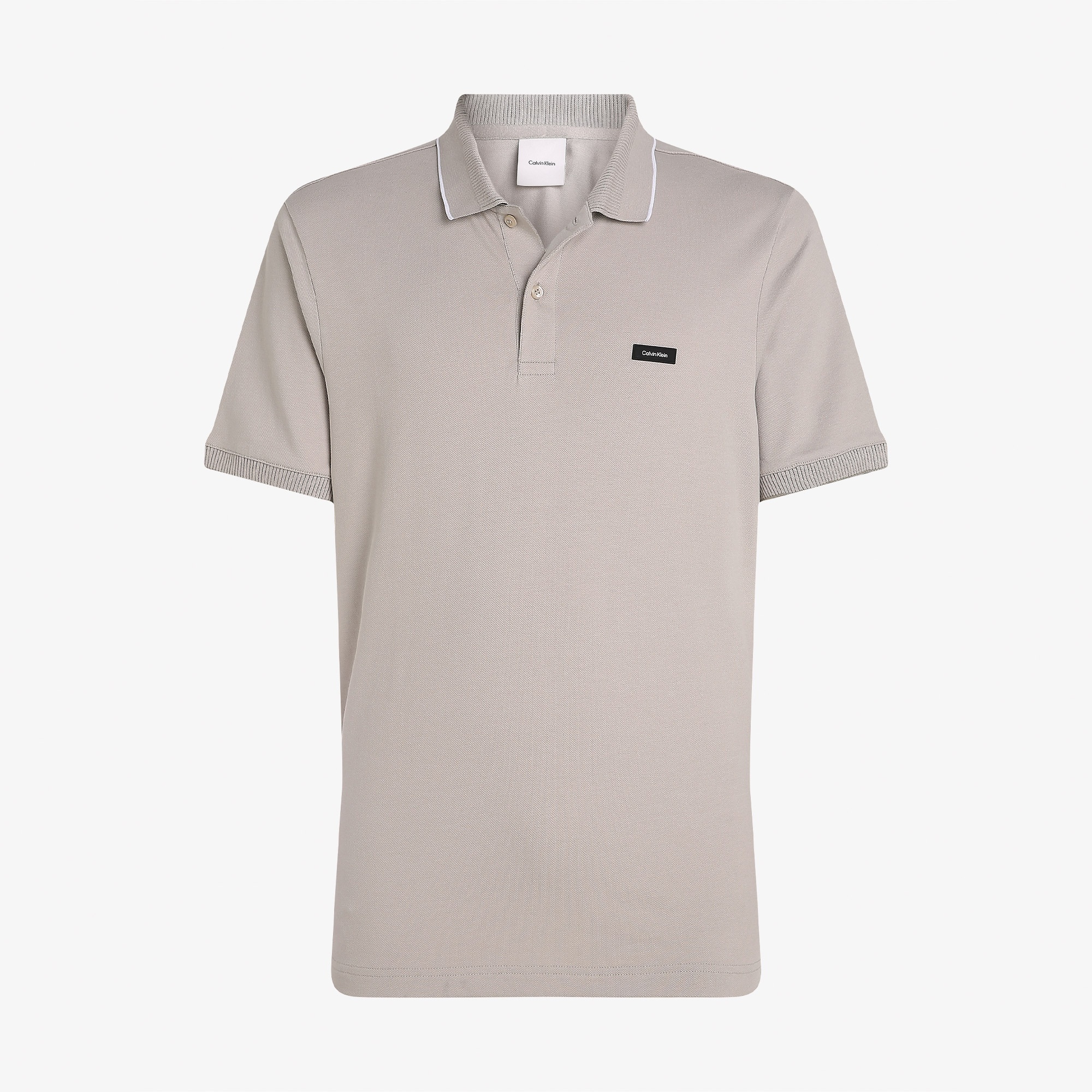 Calvin Klein Erkek Gri Polo