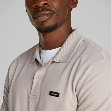  Calvin Klein Erkek Gri Polo
