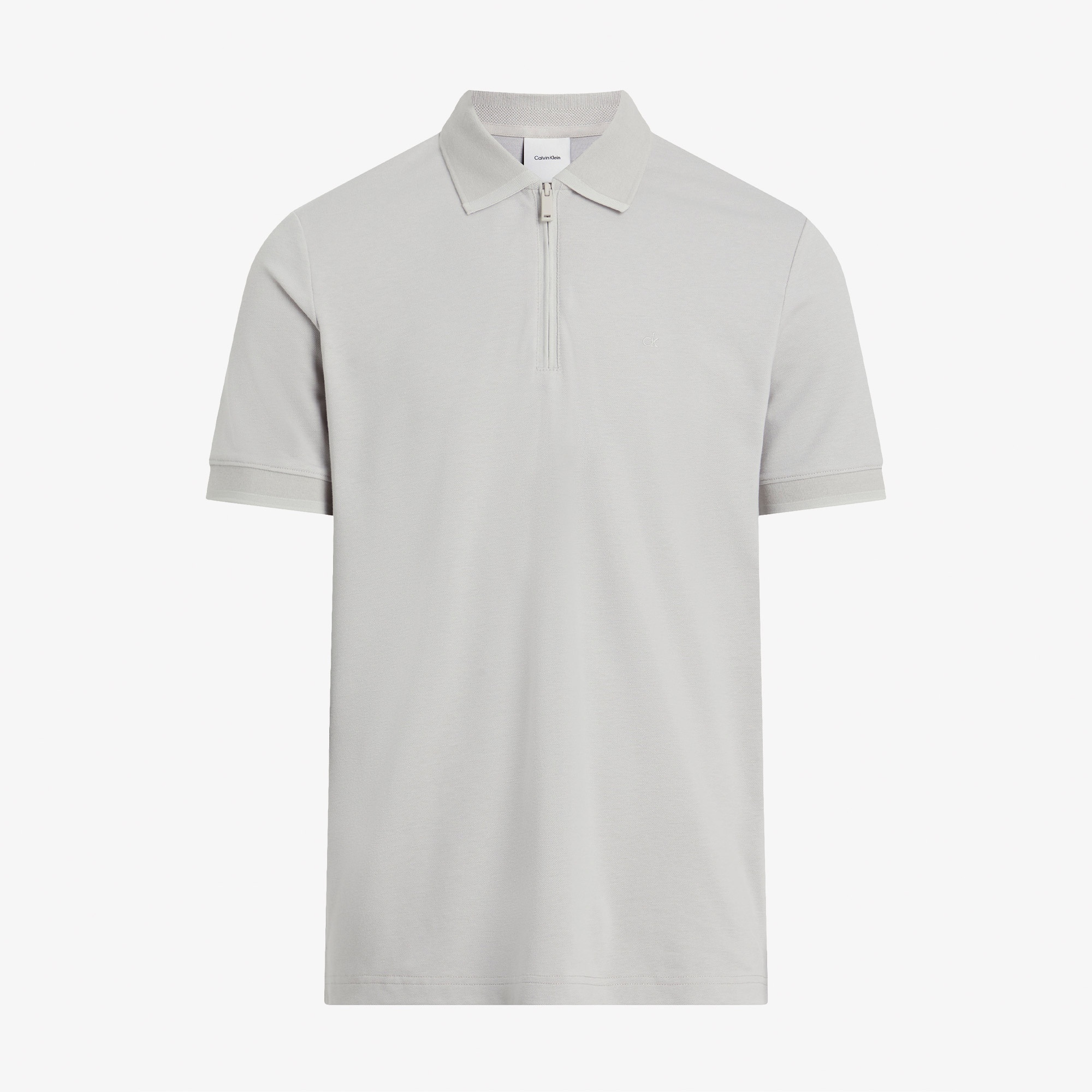 Calvin Klein Erkek Gri Polo