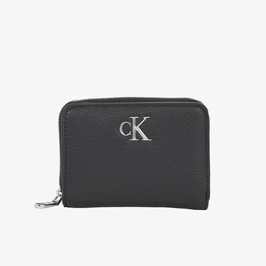  Calvin Klein Minimal Monogram Kadın Siyah Cüzdan