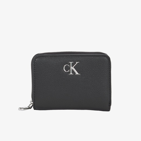  Calvin Klein Minimal Monogram Kadın Siyah Cüzdan