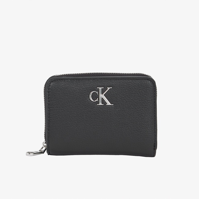  Calvin Klein Minimal Monogram Kadın Siyah Cüzdan