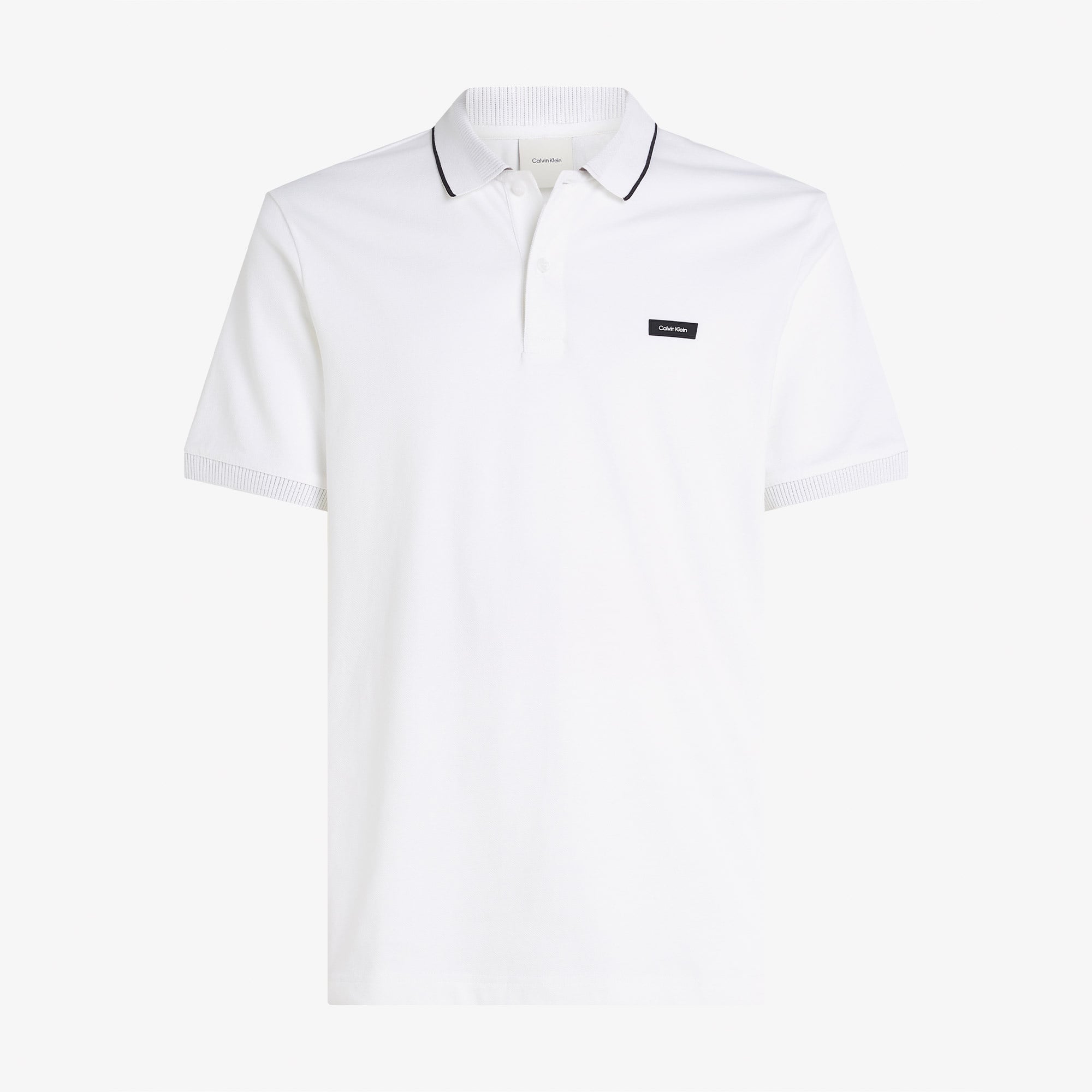 Calvin Klein Erkek Beyaz Polo