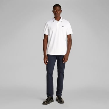  Calvin Klein Erkek Beyaz Polo