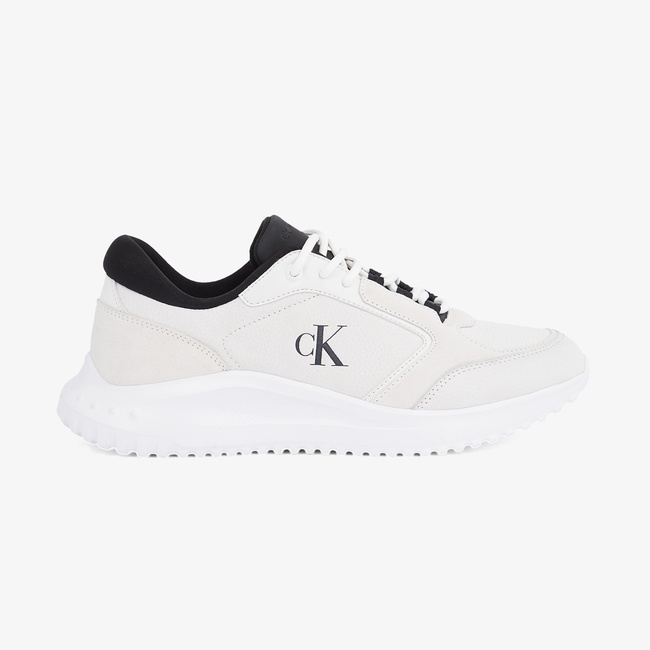  Calvin Klein Low Erkek Beyaz Sneaker