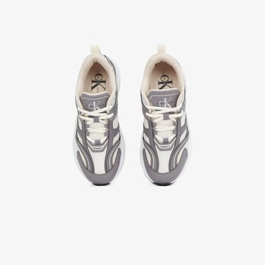  Calvin Klein Retro Tennis Kadın Gri Sneaker