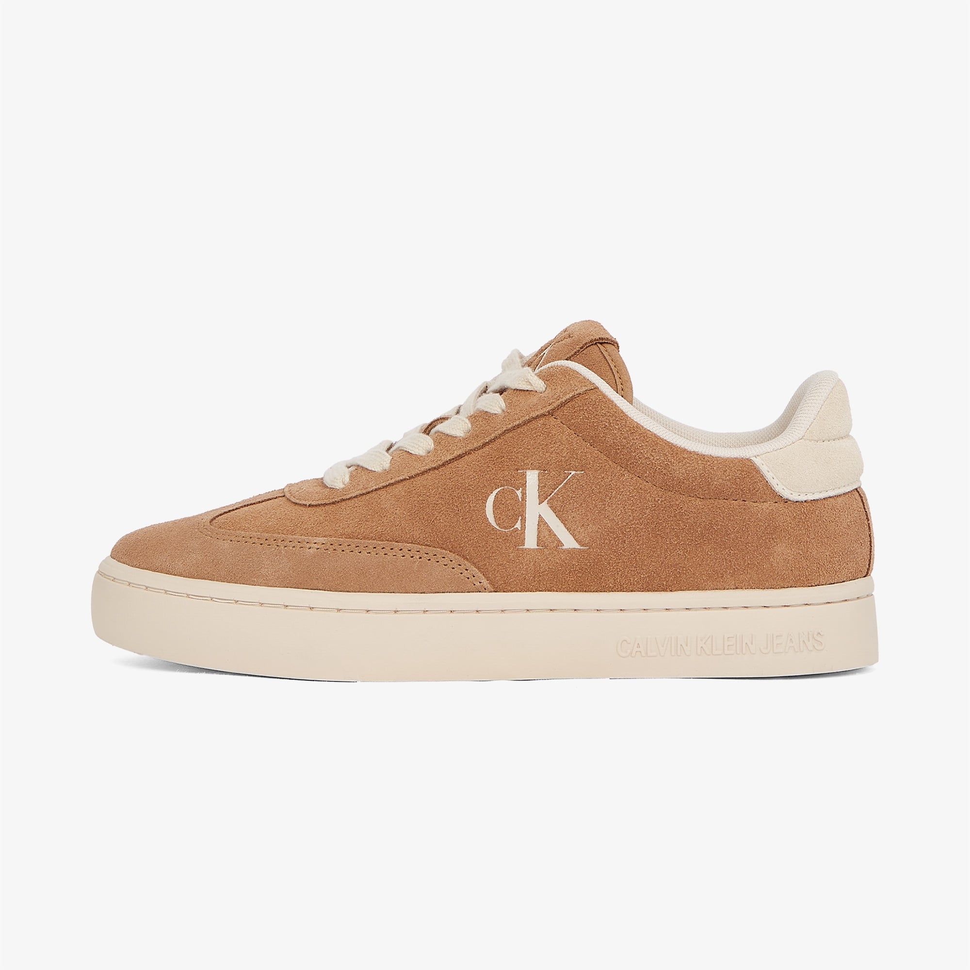 Calvin Klein Classic Cupsole Laceup Kadın Kahverengi Sneaker
