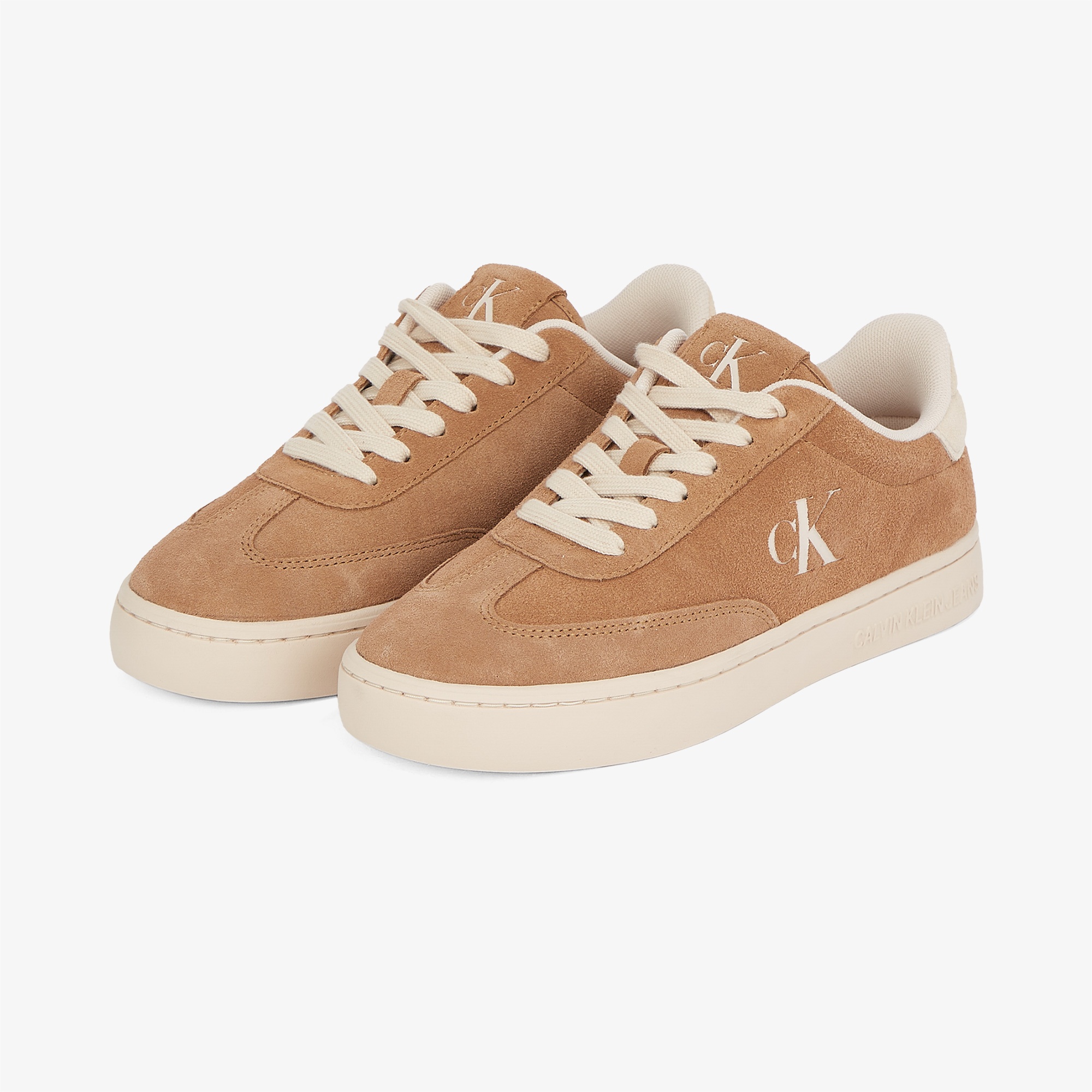 Calvin Klein Classic Cupsole Laceup Kadın Kahverengi Sneaker