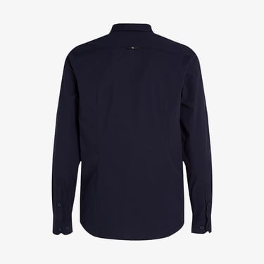  Calvin Klein Slim Stretch Erkek Lacivert Gömlek