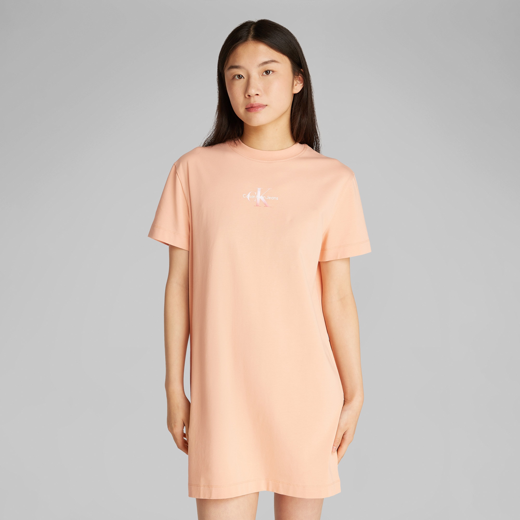 Calvin Klein Gradient Monologo Kadın Pembe Elbise