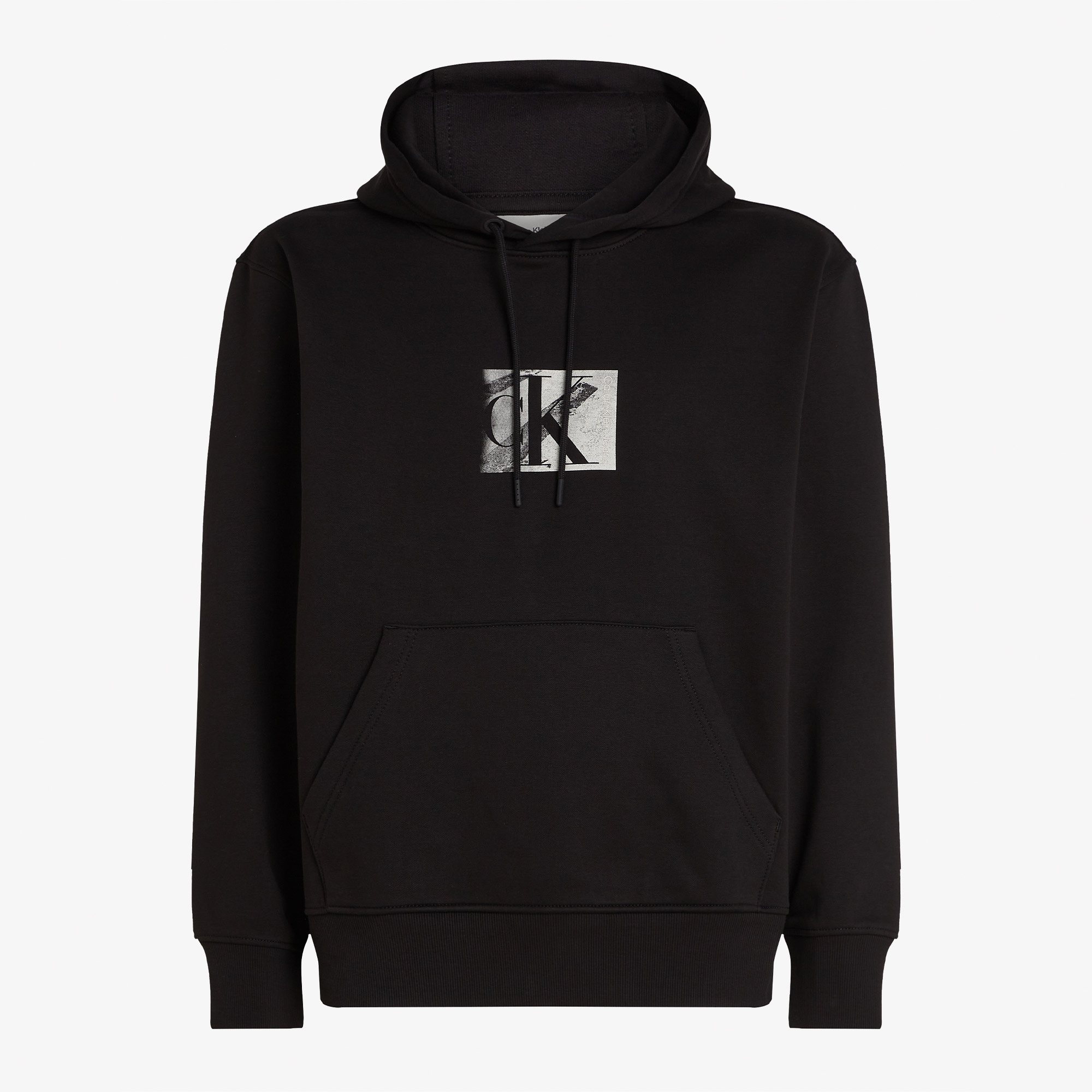 Calvin Klein Small Box Erkek Siyah Sweatshirt