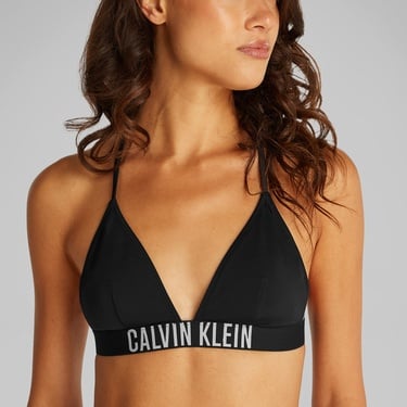 Calvin Klein Triangle-Rp Kadın Siyah Bikini