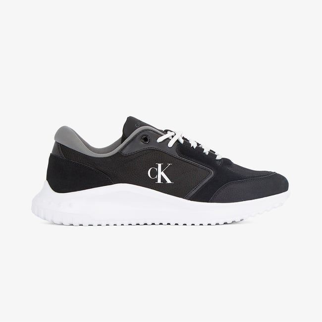  Calvin Klein Low Erkek Siyah Sneaker