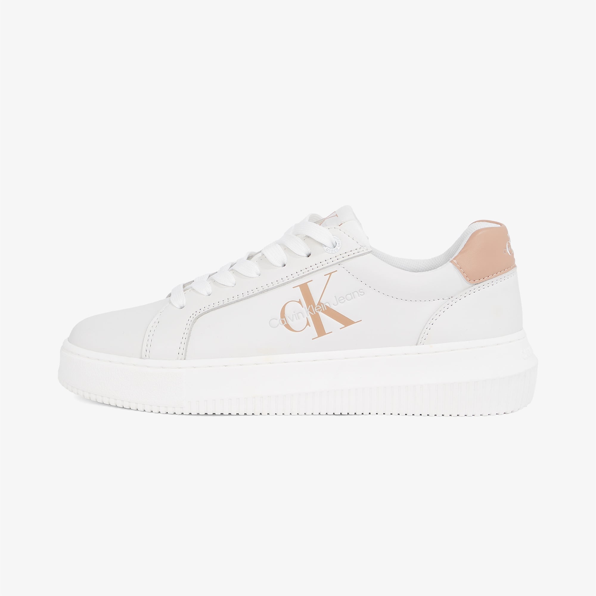 Calvin Klein Classic Cupsole Laceup Kadın Pembe Sneaker