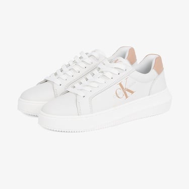 Calvin Klein Classic Cupsole Laceup Kadın Pembe Sneaker