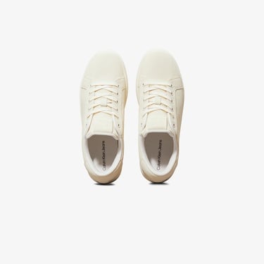  Calvin Klein Classic Cupsole Erkek Beyaz Sneaker