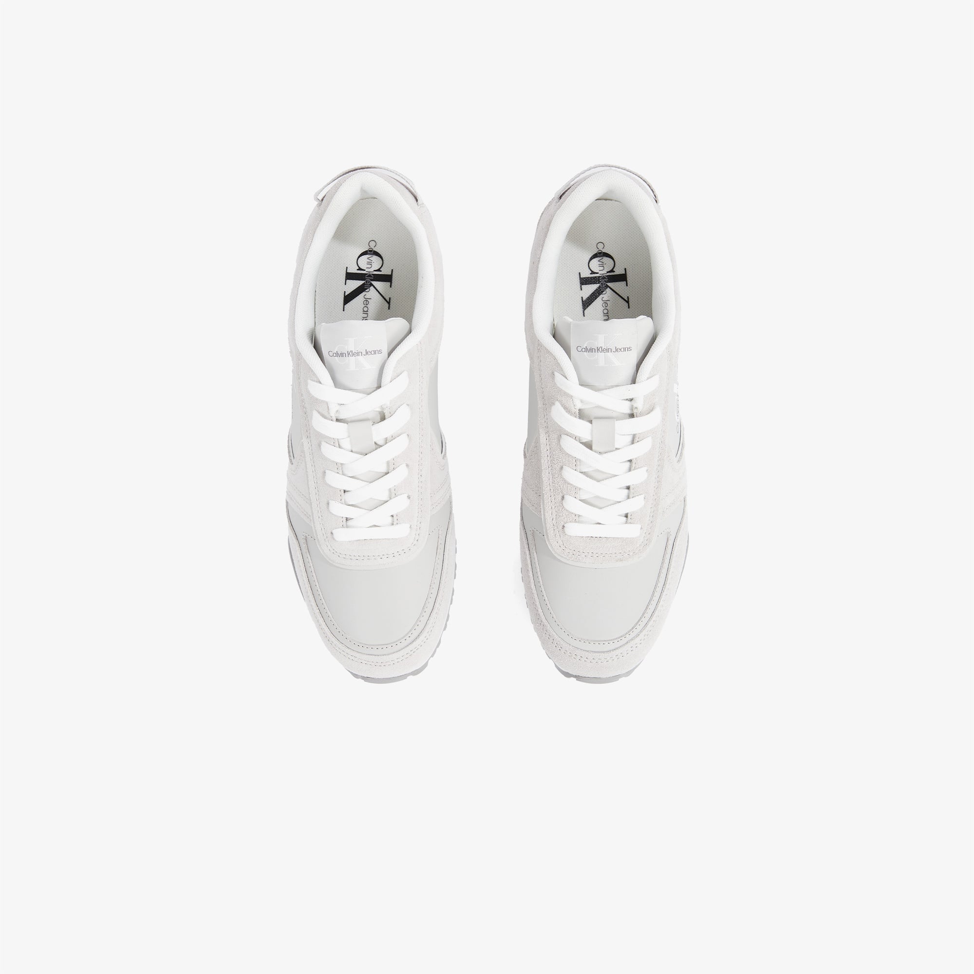 Calvin Klein Toothy Runner İrregular Lines Erkek Gri Sneaker