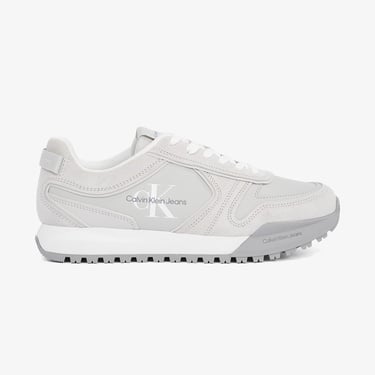  Calvin Klein Toothy Runner İrregular Lines Erkek Gri Sneaker