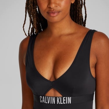  Calvin Klein Fashion Fit Kadın Siyah Mayo