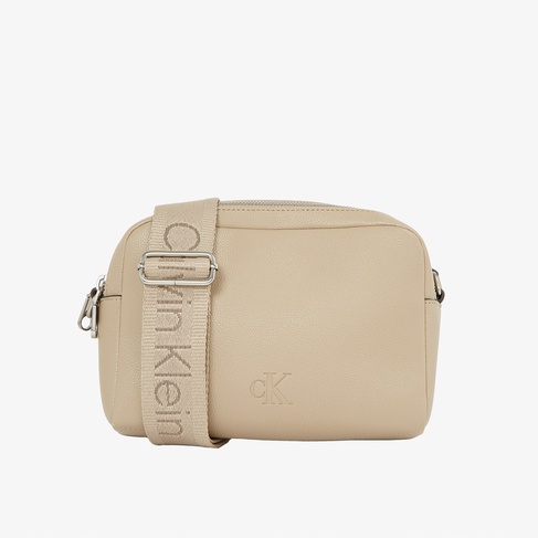  Calvin Klein Ultralight Camera Kadın Bej El Çantası