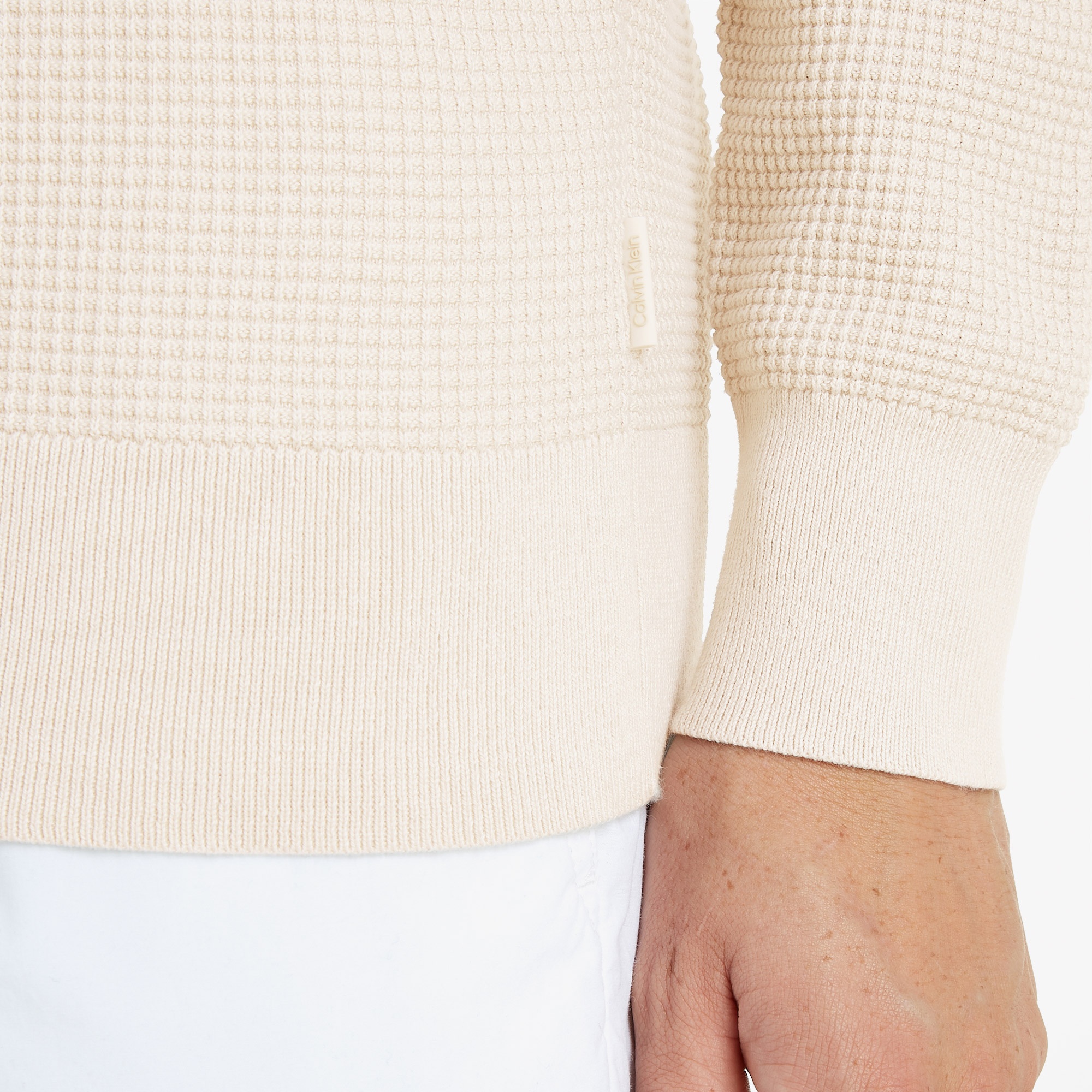 Calvin Klein Erkek Bej Triko