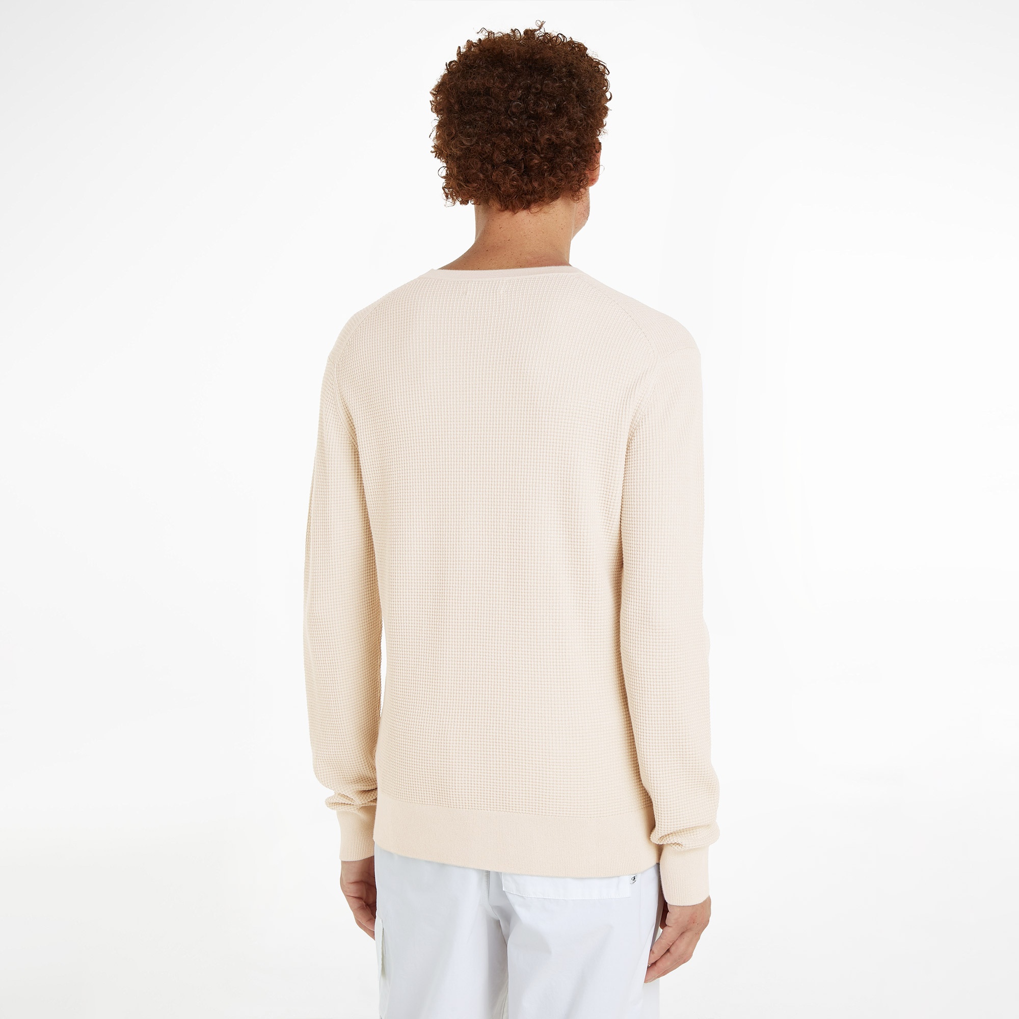 Calvin Klein Erkek Bej Triko