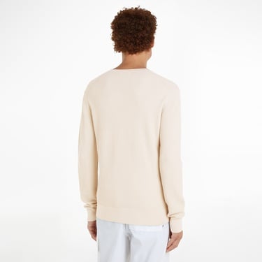  Calvin Klein Erkek Bej Triko