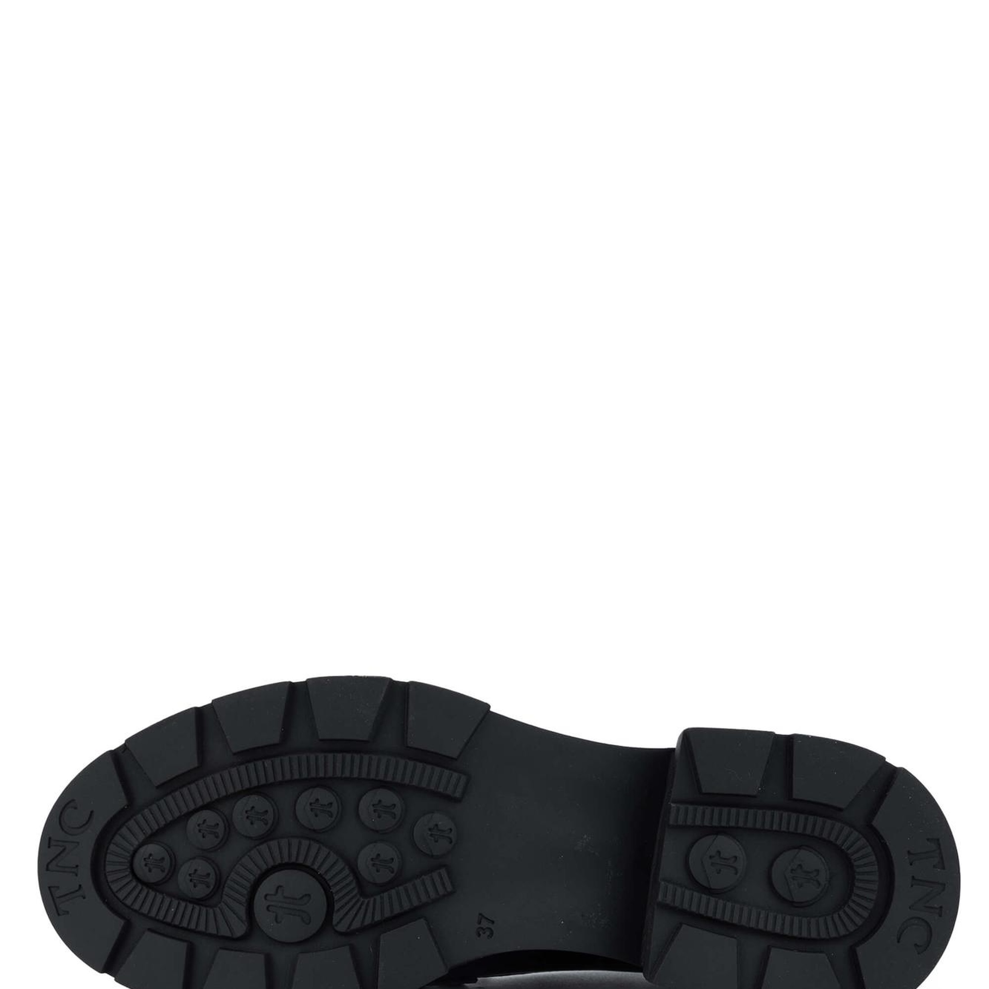 Tamer Tanca Kadın Hakiki Deri Siyah Rugan Loafer Ayakkabı