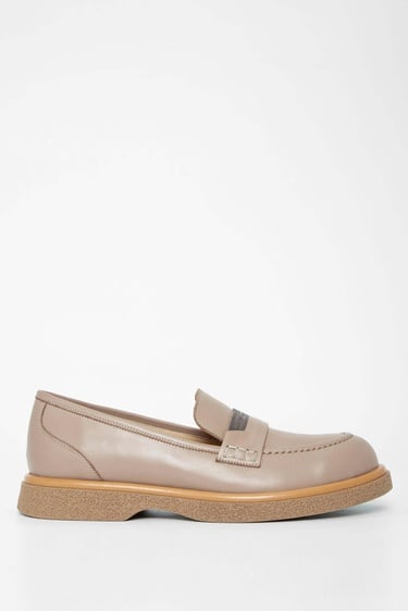  Tamer Tanca Kadın Hakiki Deri Vizon Loafer Ayakkabı