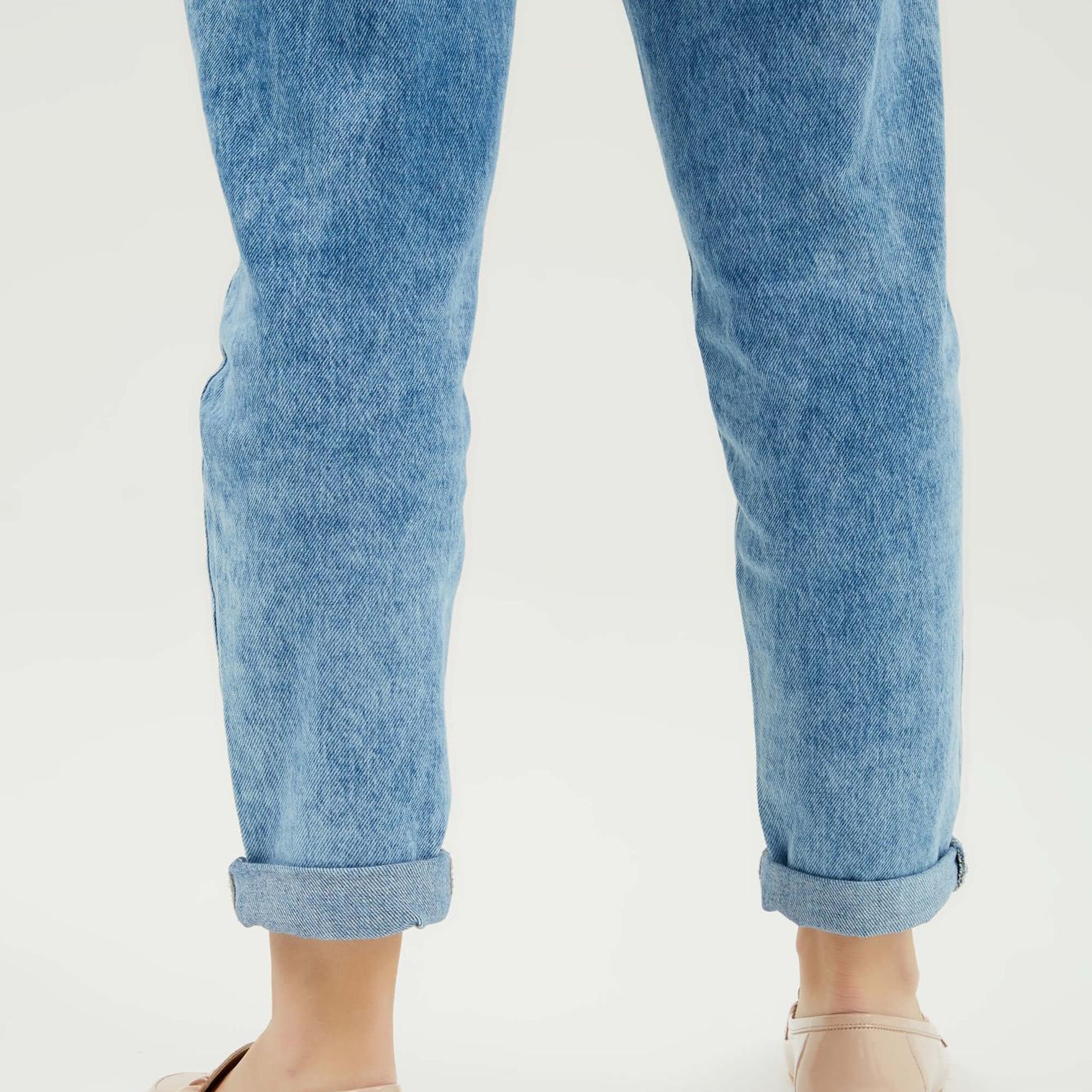 Tamer Tanca Kadın Hakiki Deri Bej Makosen Ayakkabı