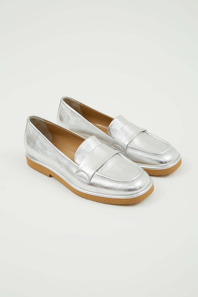  Tamer Tanca Kadın Hakiki Deri Lame Makosen Ayakkabı