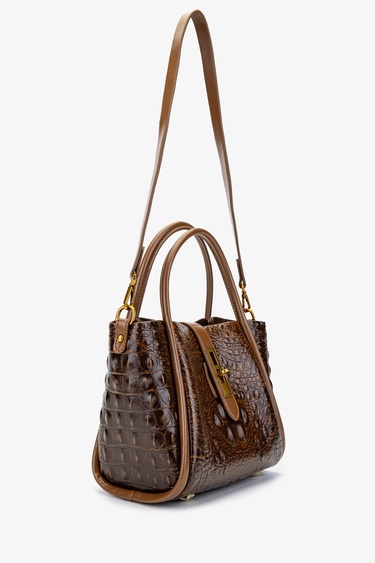  Valmenti Kadın Vegan Camel Omuz Çanta