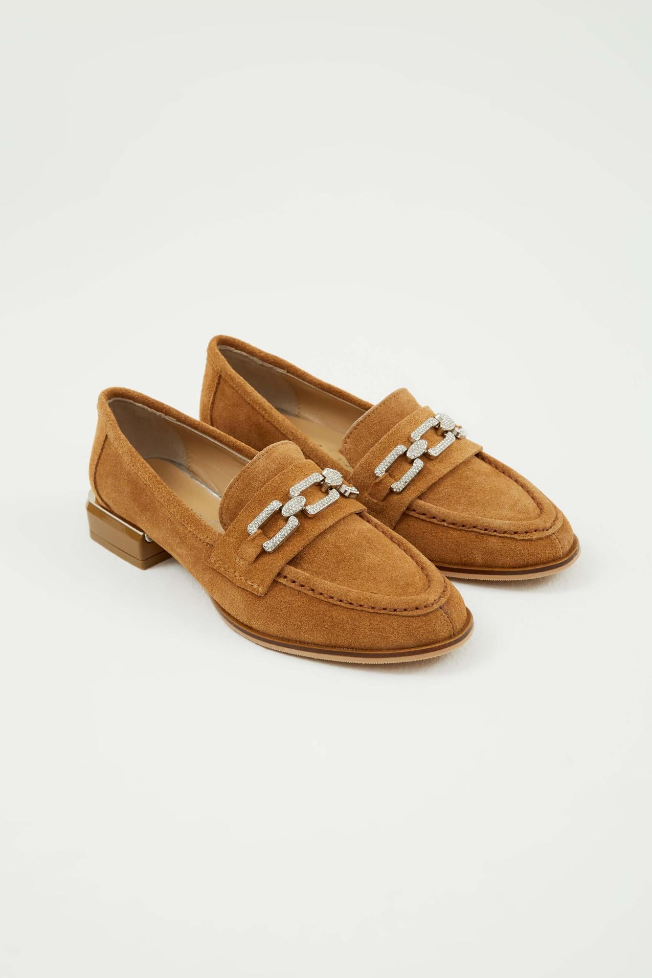  Tamer Tanca Kadın Hakiki Deri Kahverengi Makosen Ayakkabı