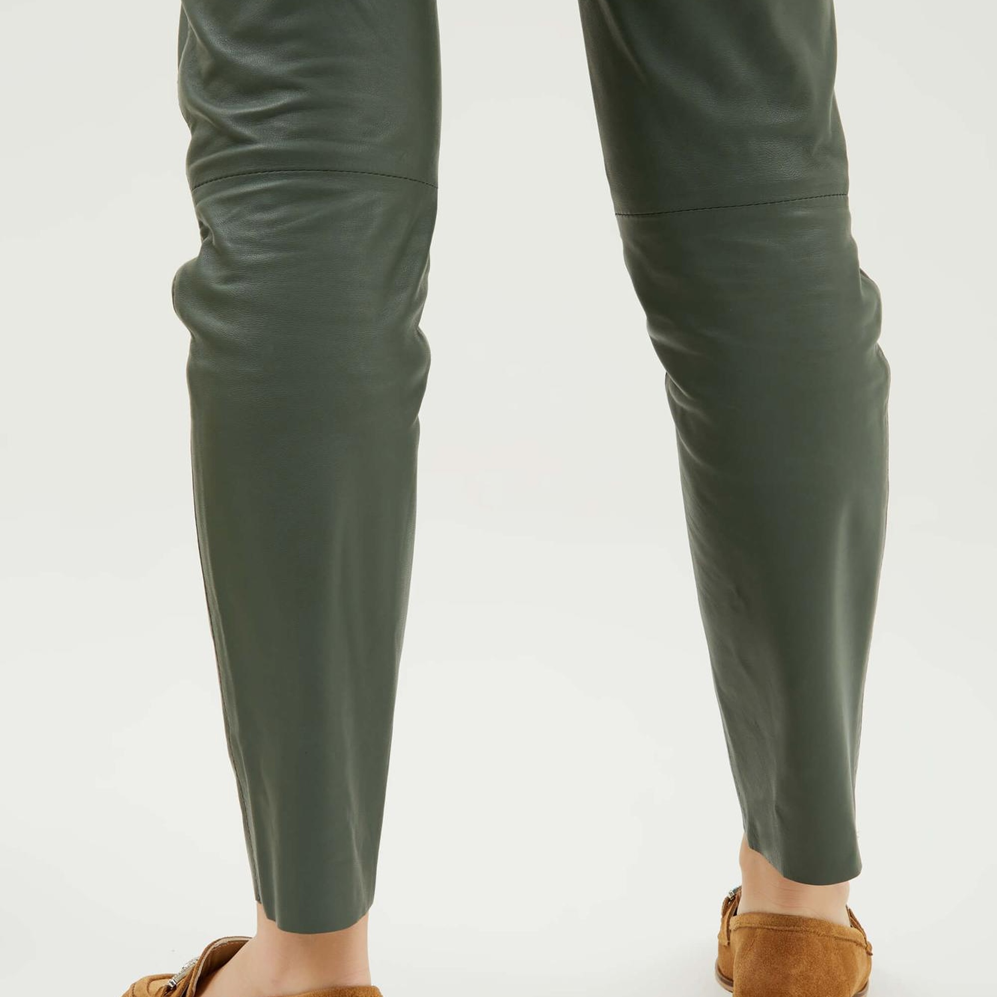 Tamer Tanca Kadın Hakiki Deri Kahverengi Makosen Ayakkabı