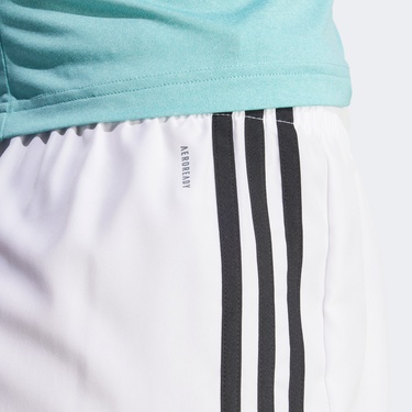  adidas 3 Stripes High Rise Kadın Beyaz Antrenman Şort