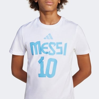  adidas Y Messi N&N G T Çocuk Beyaz T-Shirt