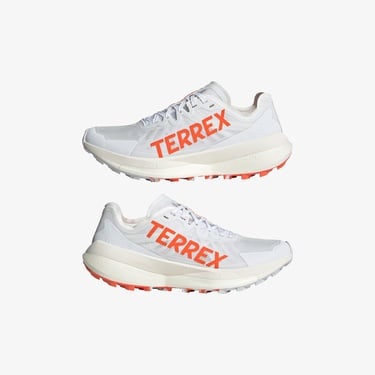  adidas Terrex Agravic Speed Arazi Kadın Beyaz Koşu Ayakkabısı