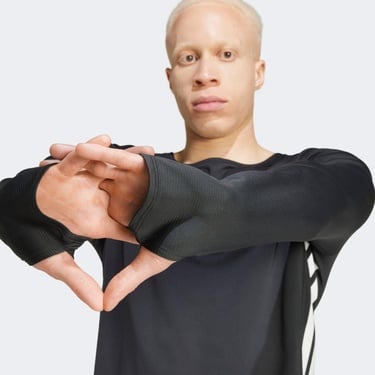  adidas Adizero Erkek Siyah Koşu T-Shirt